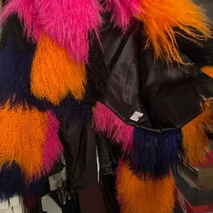 Fur monglian fur coat